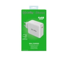 Celly TC 1 USB-C 65W GAN WH