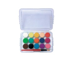 Giotto "party Gift" akvarelės, 15 spalvų, su teptuku