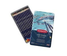 Derwent - Inktense Pencils, 12 Tin