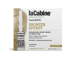 Ampulės Flash Body laCabine Savaiminio įdegio [losjonas / purškimas / pienas] (7 x 7 ml)