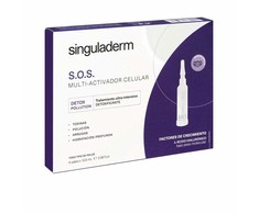 "Singuladerm S.O.S. Multi-Cellular Activator" detoksikuojanti priemonė 4x10,5ml