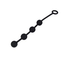 Nexus - Excite Medium Silicone Anal Beads Juodas