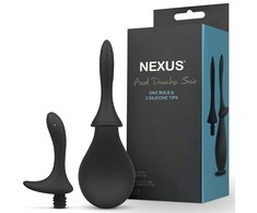 Nexus – dušo rinkinys Anal Douche 260 ml su dviem silikoniniais antgaliais