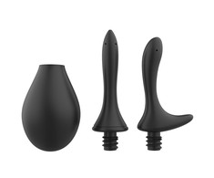 Nexus – dušo rinkinys Anal Douche 260 ml su dviem silikoniniais antgaliais