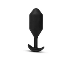 B-Vibe - Vibrating Snug Plug 5 (XXL) Juodas
