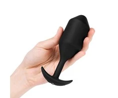 B-Vibe - Vibrating Snug Plug 5 (XXL) Juodas