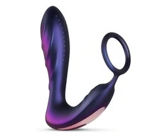 Easytoys Hueman – juodosios skylės analinis vibratorius