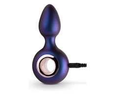 Easytoys Hueman – vibruojantis analinis kištukas Deep Space