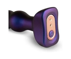 Hueman Space Invader Vibrating &amp; Thrusting Silicone Plug - 4 Modes, Atsparus vandeniui