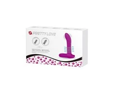 „Pretty Love“ besisukantis vibruojantis analinės prostatos masažuoklis 12 režimų