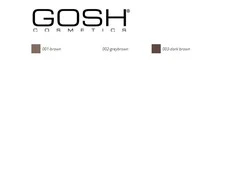 "Gosh" antakių formavimo priemonė 003 Tamsiai ruda