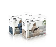 Antklodė su viena rankove ir centrine kišene Faboulazy InnovaGoods