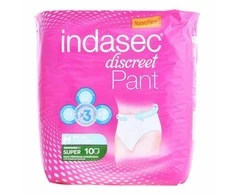 Indasec kelnaitės Super Medium dydis 10 vienetų