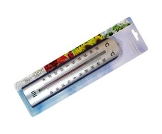 ProGarden Lauko termometras 27,5 cm pilkas