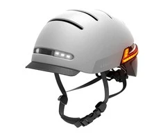 Livall Neo Smart Kask Miejski Bluetooth LED/SOS, Pilka, dydis L (BH51M)