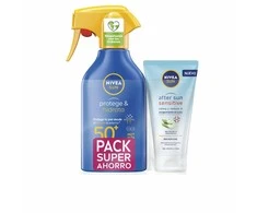 "Nivea" apsaugos nuo saulės drėkinamasis purškiklis su Spf50 270ml 2 dalių rinkinys