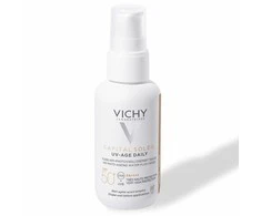 Apsauginis veido fluidas nuo saulės Vichy Capital Soleil UV-Age Daily Tinted SPF50, 40 ml