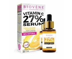 Biovene Vitamin C 20 Skin Brightening ., šviesinantis veido serumas, 30ml