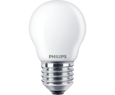 Philips E27 LED lemputė, 4,3W, 470lm, 2700K 2 vnt.