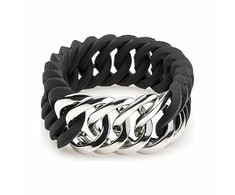 Therubz Biżuteria THE-RUBZ 100173. Bransoletka, Kolor juoda sidabrinė. Kobieta.