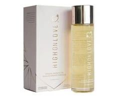 HighOnLove - Masažo aliejus Lychee Martini 120 ml