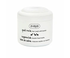 Ziaja Leche Tiesinanti plaukų kaukė su Keratinu De Cabra Mascarilla Para El Cabello Fortalecedora con Keratina 200ml
