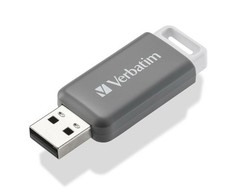 Verbatim DataBar USB 2.0 128GB pilka