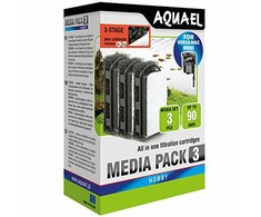 Aquael anglies kempinių filtras, 3 vnt.