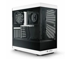 Hyte Y40 Midi Tower, Tempered Glass – juodos spalvos/baltos spalvos