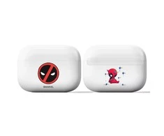 Ausinės Apsauginis dėklas ERT Group AirPods Pro Deadpool 002 Marvel Balta