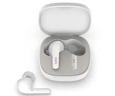 Belkin SOUNDFORM Flow Ausinės Belaidės į ausis įkišamos Calls/Music USB Type-C Bluetooth Baltas
