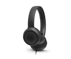 Lengvos ir patogios Ausinės JBL Tune 500 Pure Bass sound su mikrofonu, juodos
