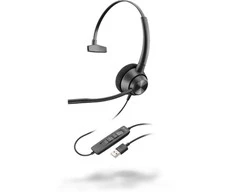 Ausinės Poly EncorePro 310 Juoda