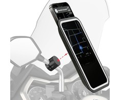 Shapeheart Magnetic phone mount for scooter rear view mirror (SCOOT_CLIP_XL#XL)