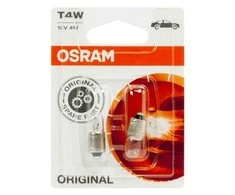 Automobilio lemputė OS3893-02B Osram OS3893-02B T4W 4W 12V (2 Dalys)