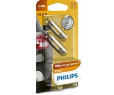 Philips Vision 12844B2 Įprastinis vidaus ir signalinis žibintas, 5 W, 12 V, C5W, 2 vnt.