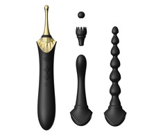 ZALO Bess 2 Intimate System with Heating - Obsidian Juodas, 4 Attachments