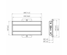 Laikiklis Vogels PFB 3402 Ekranas-Adapterbar sidabrinis