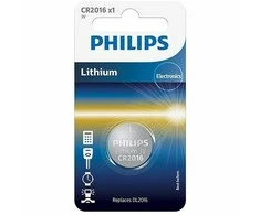 PHILIPS Lithium CR2016 /elementas
