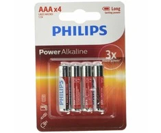 Philips Power Alkaline baterija LR03P4B/10