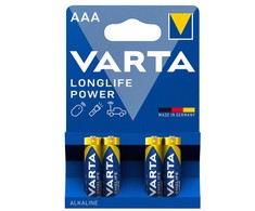 Varta AAA Batteries 40-pack Long-Lasting Power Alkaline LR03