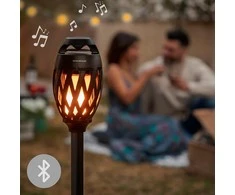 Belaidis garsiakalbis su liepsnos efekto LED lempa Spekkle InnovaGoods