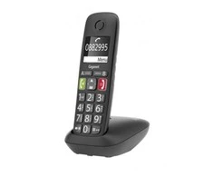 Belaidis Telefonas - Gigaset E290 Dideli Mygtukai, Atsakiklis, Skambučių Blokavimas, Juodas