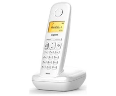 Belaidis Telefonas - Gigaset A270 ECO DECT, 80 Telefonų Sąrašas, 18h Pokalbių Laikas, Balta