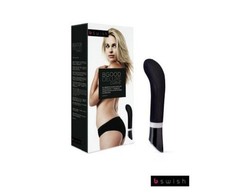 B Swish - bgood Deluxe Curve G taško vibratorius Juodas