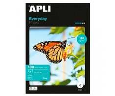 Foto popierius APLI EVERYDAY, A4, 180 g/m2, 100 lapų