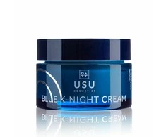 "Usu Cosmetics Mėlyna K-Night Kreminis" naktinis veido kremas 50ml
