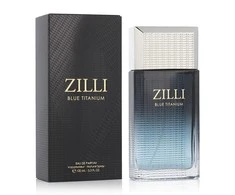 Zilli Mėlyna Titanium EDP parfumuotas vanduo vyrams, 100 ml