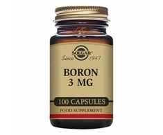 Boro maisto papildas Solgar Boron Multichelate 100 Kapsulių