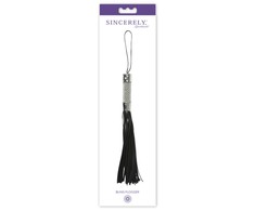 Sportsheets Sincerely Bling Flogger - Vegan Falls, Decorative Handle, 31cm
